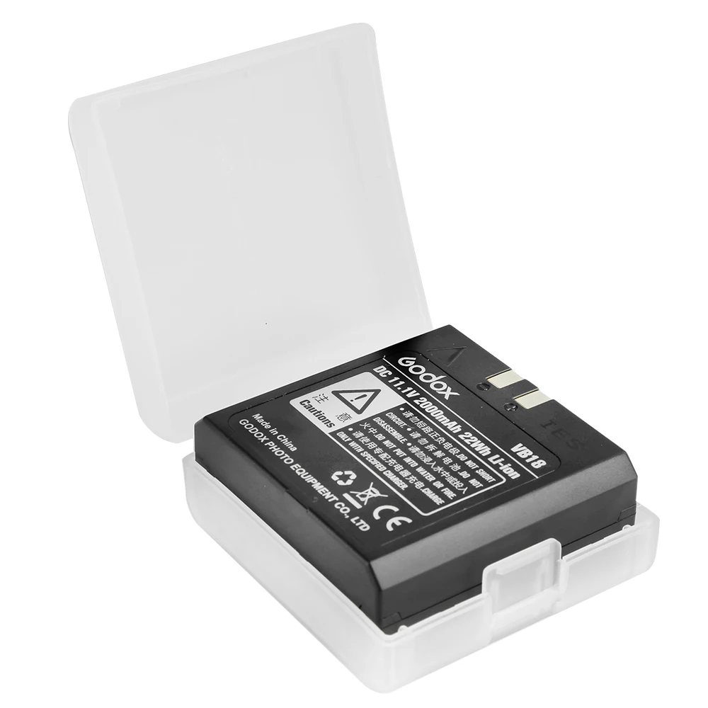 Высокое качество Godox VB18 DC 11 1 V 2000mAh 22Wh литий ионный аккумулятор для Ving V850 V860C V860N Flash