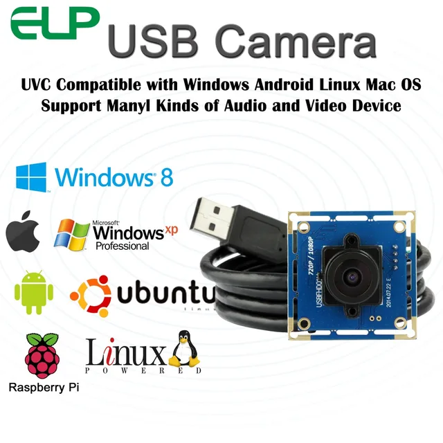 Raspberry Pi Camera Rasberry Pi 5MP USB Camera Module Wide Angle