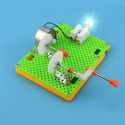 Творческий DIY Наука Гизмо рукоятка Генератор Наборы простой Физика Эксперимент обучение ресурсы дети головоломки собраны