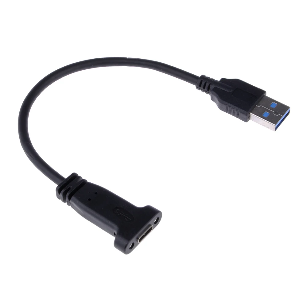 

2019 Chineon 10Gbps 100W Type-C USB Male to USB 3.0 Female OTG Adapter Converter Data Cable