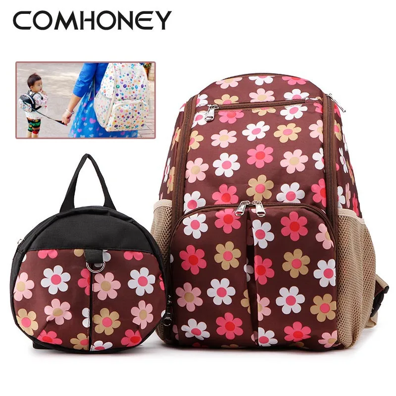 

Baby Diaper Bag Anti Lost Maternity Nappy Bags Large Capacity Travel Backpack Nursing Chinging Stroller Bag For Baby Care