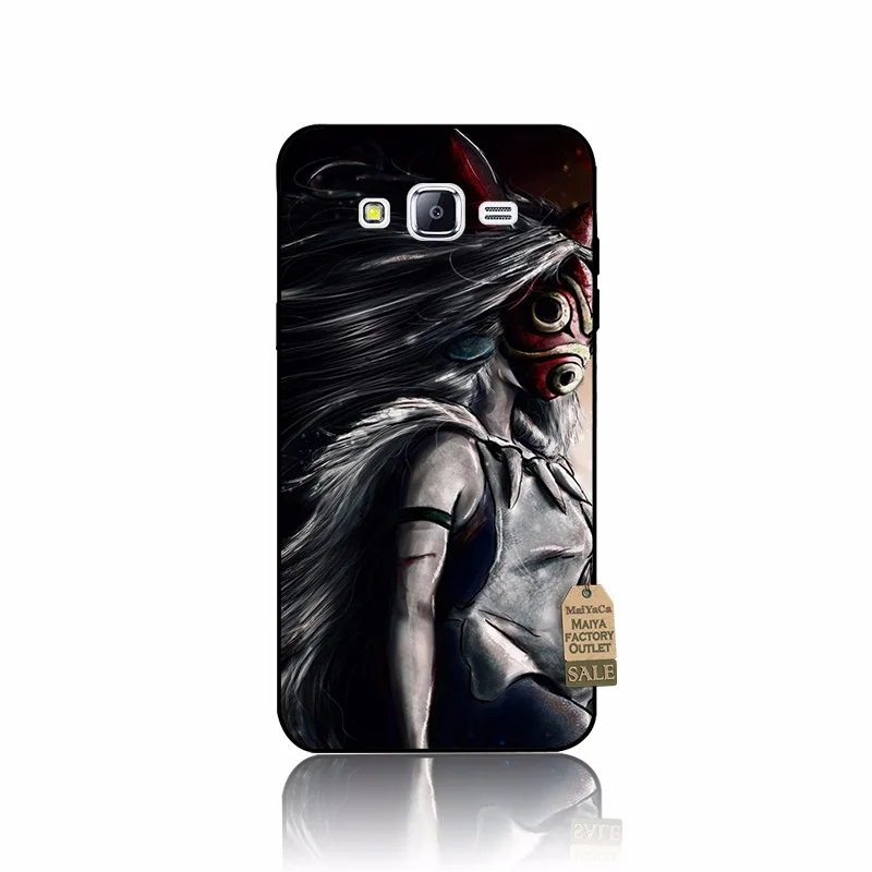 MaiYaCa princess mononoke hayao miyazaki wolf PC жесткий чехол для телефона samsung j7 j8 j4 j6 j2pro a9 a8 a6 2018