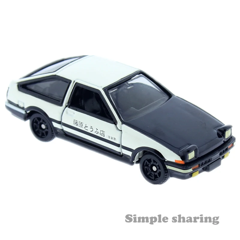 Tv Movie Character Toys Takara Tomy Dream Tomica 145 Initial D Ae86 Trueno Diecast Mini Classic Toy Car Toys Games