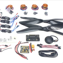 F15276-D DIY Запасной комплект: мотор+ ESC+ реквизит+ APM2.8+ gps для 650 4-Aix RC Дрон Квадрокоптер Hexacopter Мульти-роторный самолет