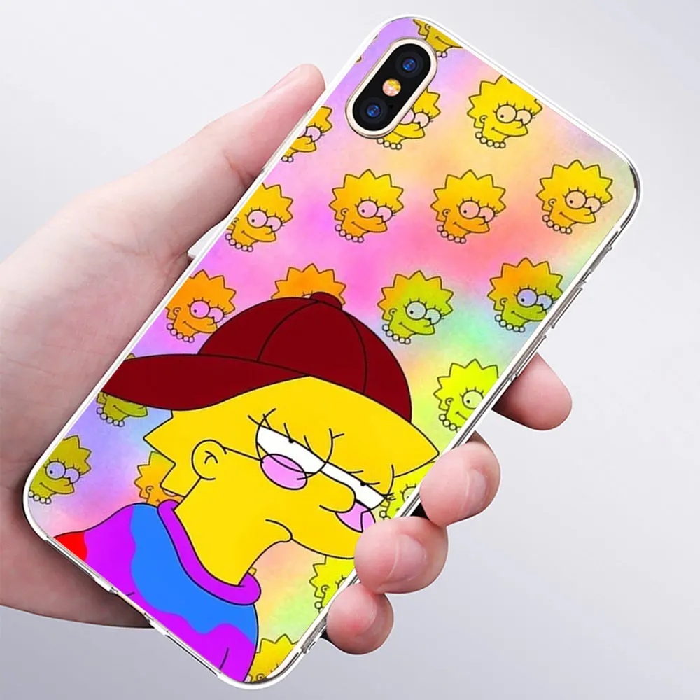 Мягкий силиконовый модный прозрачный чехол Los Simpsons для Apple iPhone 11 Pro XS MAX XR X 7 8 Plus 6 6s Plus 5 5C 5S SE - Цвет: 009