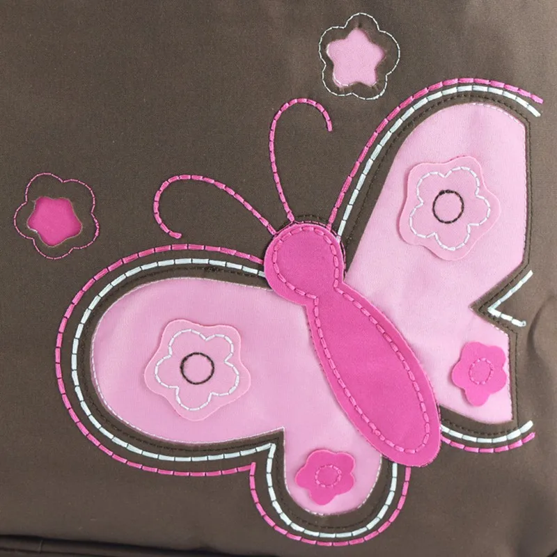 CROAL CHERIE 411730cm Tote Nappy Bag Organizer Butterfly Style Baby Care Bag For Stroller Diaper Bags With Diaper pad  (9)