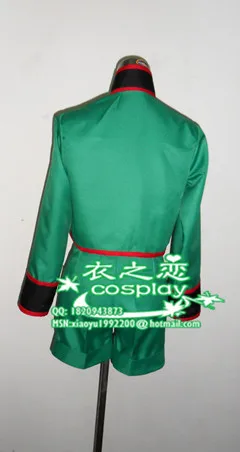 Новинка костюм Gon Freecss аниме Hunter X Косплей пальто брюки обувь с ремешком чехол|costumes
