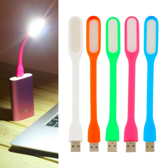 Hot Sale Flexible Portable Removable USB Mini Fan and USB LED Light Lamp For all Power Supply USB Output USB Gadgets 8