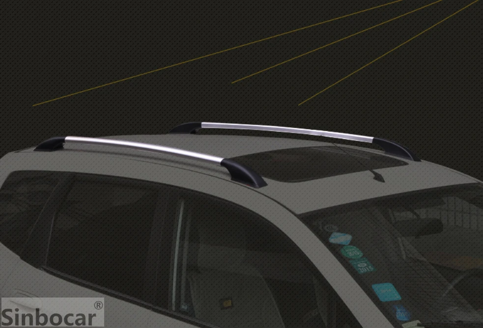 Car Roof Baggage Luggage Rack Bars Rail Decoration Trim For Nissan