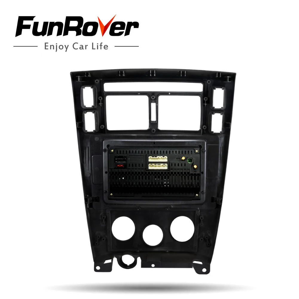 Excellent Funrover IPS+2.5D android9.0 car dvd multimedia raido Player For Hyundai Tucson 2006-2014 stereo audio gps navi headunit wifi BT 5