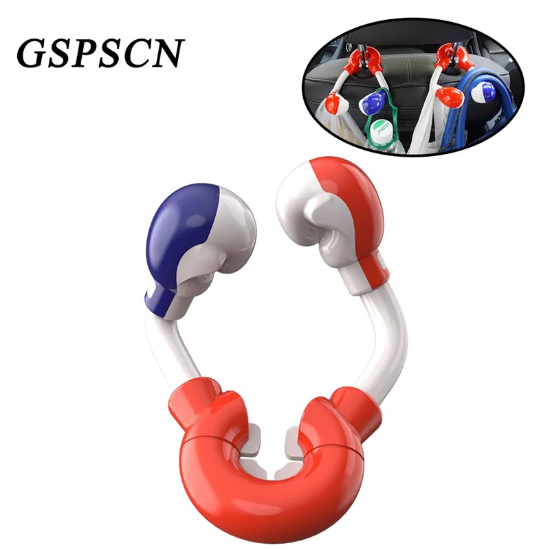 

GSPSCN 1pc Clips Car Universal Backseat Headrest Holder Hooks Hanger Storage Organizer Auto Fastener Accessries