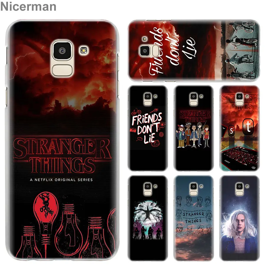 

stranger things don't lie me Case Cover for Samsung Galaxy J4 J6 Plus J3 J5 J6 J7 J8 2018 C2 Core J5 J7 Prime Phone case Coque