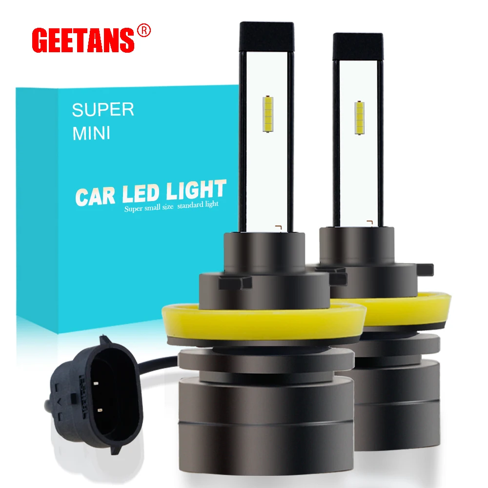 Geetans H7 HB4 H3 H11 H1 H13 H8 9005 9006 CSP светодиодный фары 60 Вт Автомобильные фары лампы Корпус для противотуманной фары 9004 свет EJ