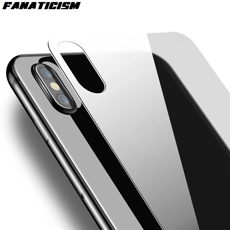 Fanaticism Back Screen Protector For iPhone X 5 5s 6 6s 7 8 Plus HD