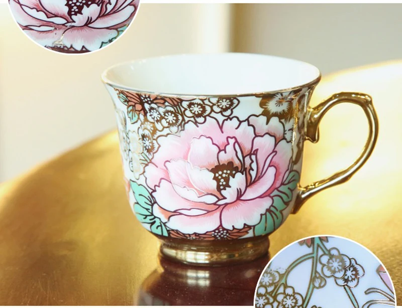 High-grade conjunto de xícara de café porcelana