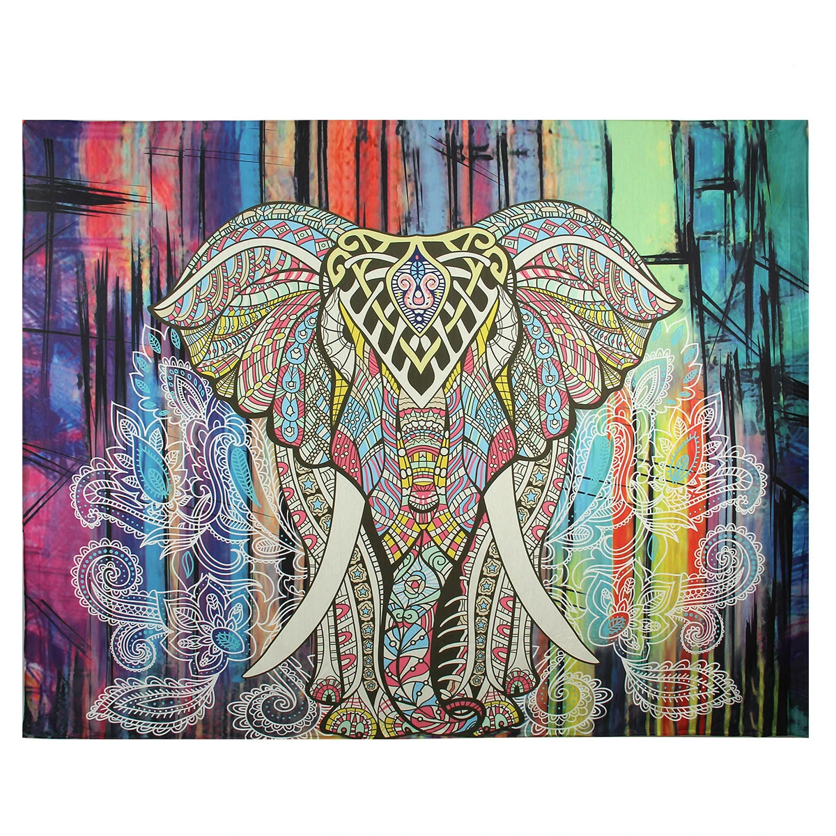 Buy 2018 new tapestry elephant mandala hippie wall