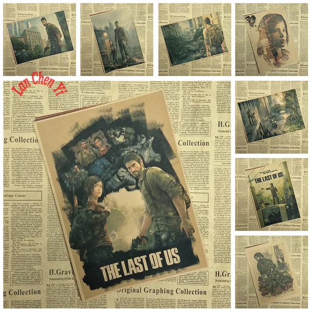 Best Price The Last of Us Classic Game Kraft Paper Poster Bar Cafe Living Room Dining room Decorative Paintings Best Price The Last of Us Classic Game Kraft Paper Poster Bar Cafe Living Room Dining room Decorative Paintings