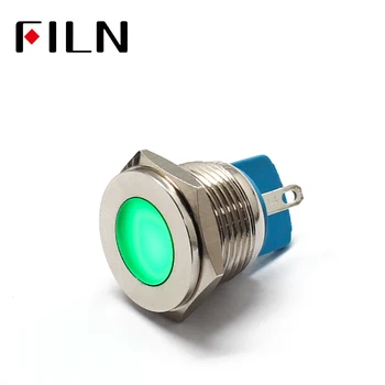 

16mm indicator light LED signal lamp high quality metal 12V red yellow green white colorful