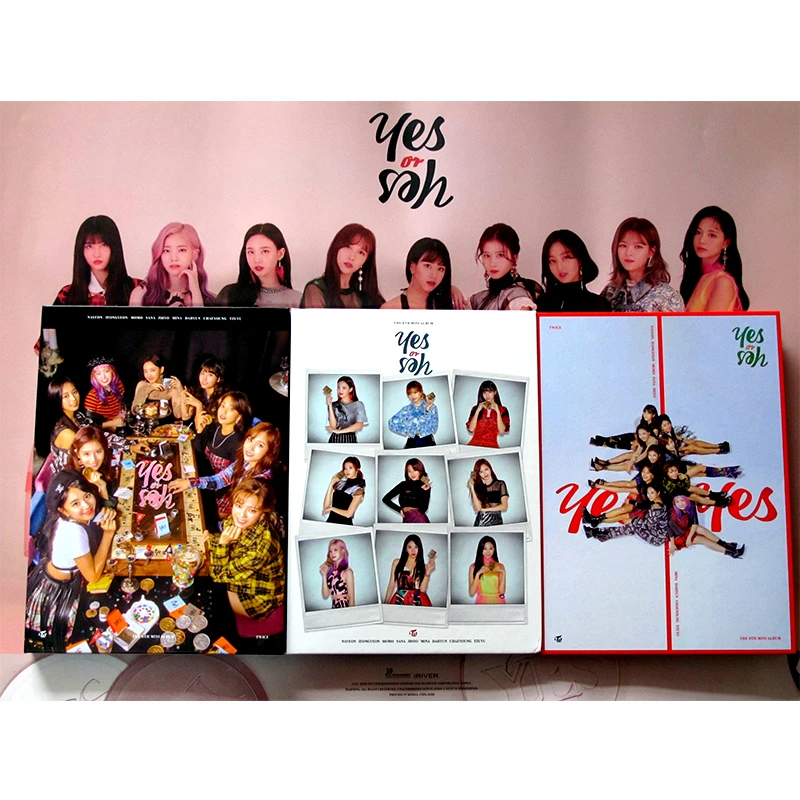 Signed Twice Autographed 18 Mini6th Yes Or Yes Album Cd Photobook 1118 Photo Albums Aliexpress