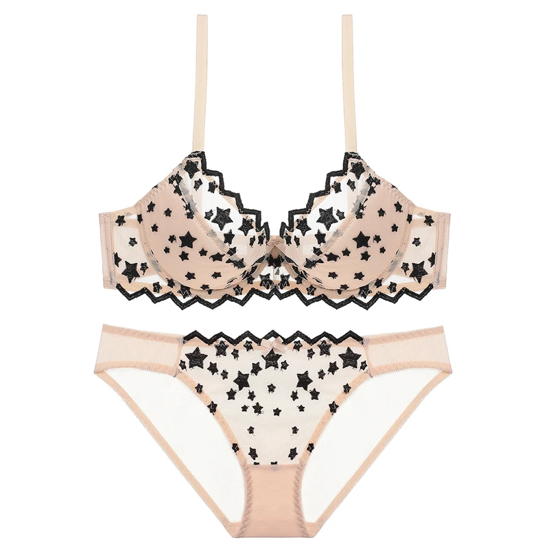 Ningsige-New-Women-Ultra-thin-Bra-Sets-Transparent-Mesh-Sexy-Temptation-Bra-Plus-Size-2-bra