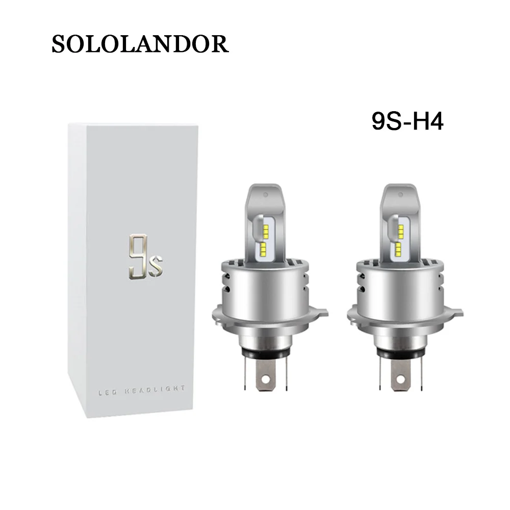 

2pcs Car LED headlight bulbs 9S Car headlamp ZES chips H1 H3 H4 H7 H8 H9 H11 9005 9006 Automobiles lamps 6000lm 40W Car styling