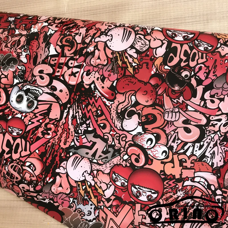 JMD Sticker Bomb Vinyl Film Wrap-1