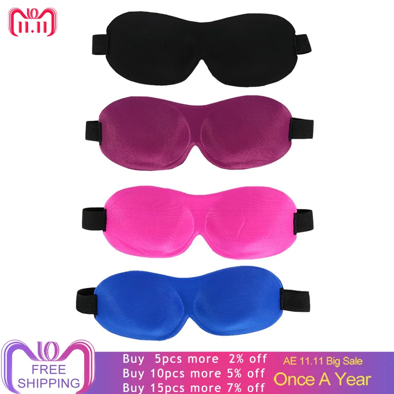 

1PCs Breathable Eye Care 3D Sleep Mask Cover Blindfold Accessory Eyeshade Travel Sleeping Eye Mask Eyepatch Eyeshield Eyes Mask