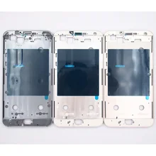 Baansam ЖК-дисплей держатель Экран передняя рамка для MEIZU MX4 5,36 дюймов Корпус чехол с клейкой лентой 3M нет Мощность кнопки регулировки громкости