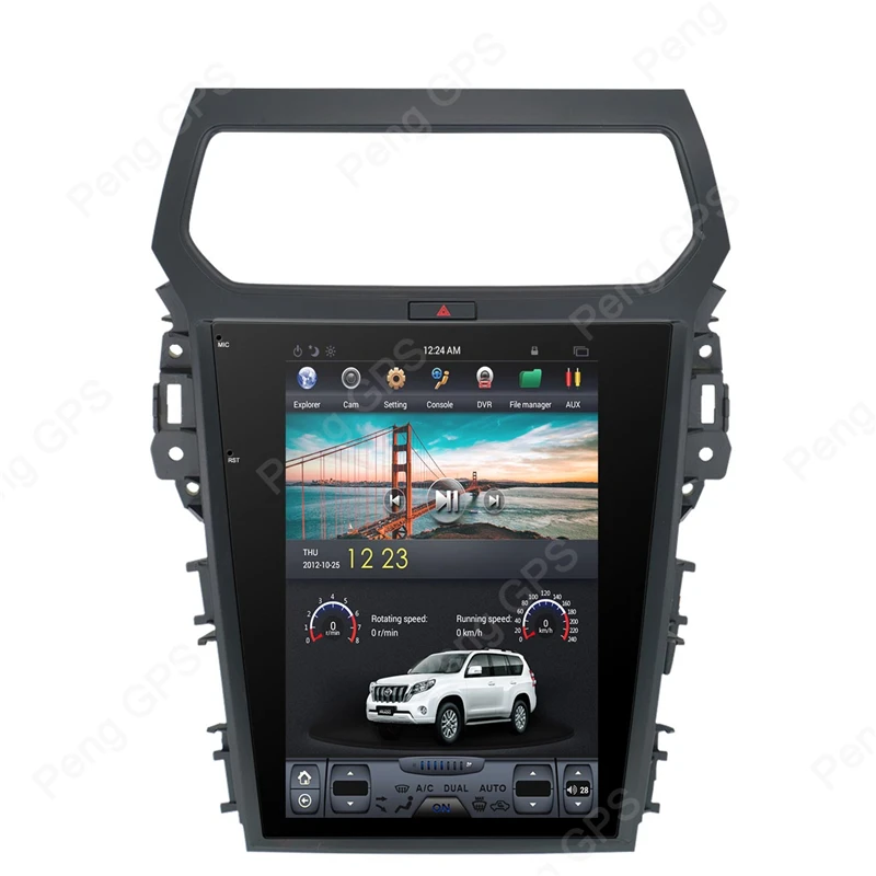 Sale Tesla Style 12.1 Inch Android 6.0 Car GPS Navigation DVD Player for Ford Explorer 2011-2018 Car Stereo Quad Core 2G+ 32G/64G 7 Sale Tesla Style 12.1 Inch Android 6.0 Car GPS Navigation DVD Player for Ford Explorer 2011-2018 Car Stereo Quad Core 2G+ 32G/64G 7