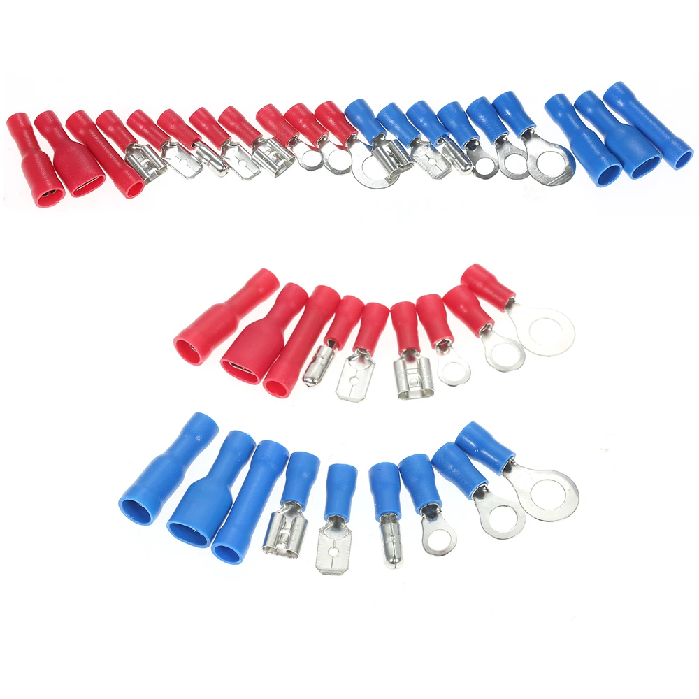 

360PCS/set 9 Kinds Wire Cable connector terminal Kit Assorted Insulated Terminals Copper Crimp Electrical