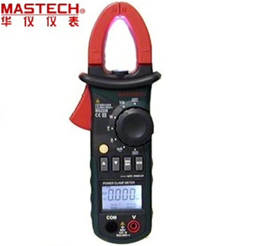 

MASTECH MS2208 Harmonic Power Clamp Meter Tester Multimeter Trms Voltage Current Power Phase Angle Test