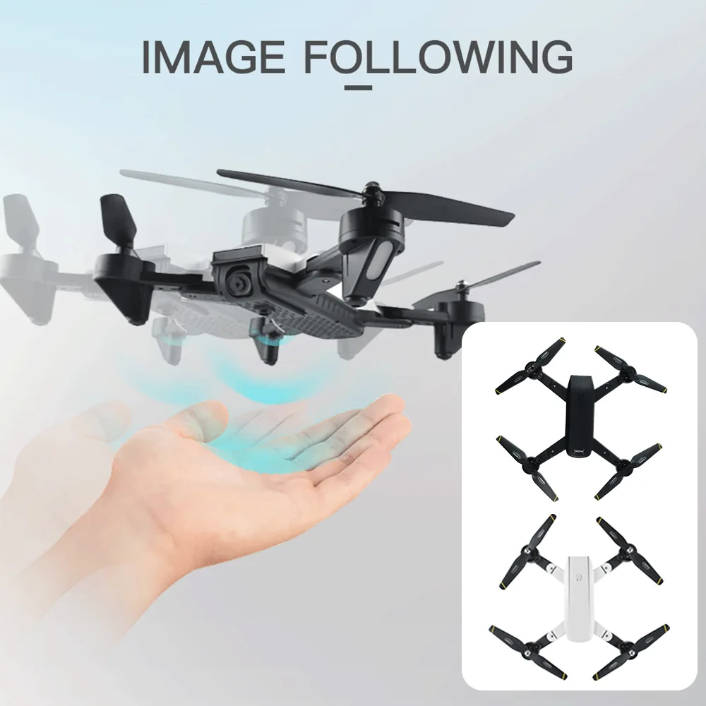 

SG700 FPV Selfie Drone Intelligent WIFI Real-Time Speed Adjustable Aerial Photography V-Sign 2.0MP Dual HD Camera