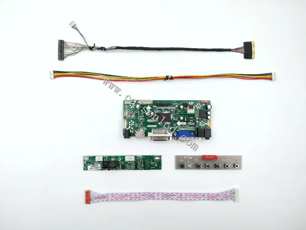 

NT68676 LCD controller board support HDMI DVI VGA AUDIO for 17.1 inch LCD panel 1920X1200 LP171WU6-TLA1_TLA2_TLB1_TLB2