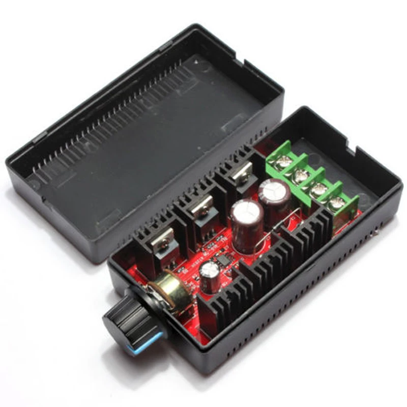2000W DC Electronic Speeder 40A Speed Controller PWM Motor Speed Governor Controller Speed Regurator 12/24/36/50V