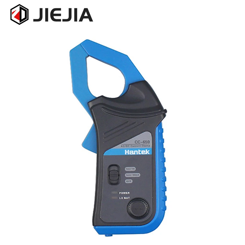 

HENTEK CC650 AC/DC Current Clamp CC-650 for oscilloscope 400Hz Bandwidth 1mV/10mA 650A CC-650 with BNC/Banana type connector