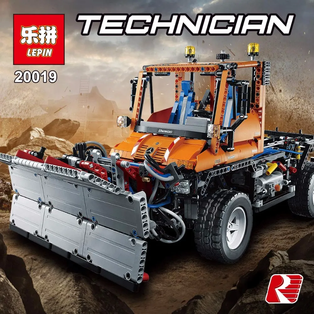 

LEPIN 20019 technic series 2088pcs Mechanical cars unni monk Model Building blocks Bricks Compatible 8110 Toy Gift