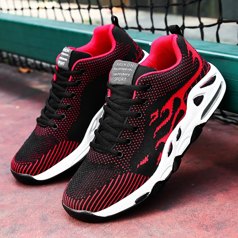 2018 Newest Outdoor Running Shoes for Men Breathable mesh Footwear Lace