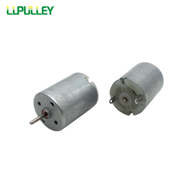 

LUPULLEY R280 DC Gear Motor DC3V/6V/9V Electric Spindle Motor High speed Large Torque 6800rpm/11000rpm/16800rpm for Electric Toy