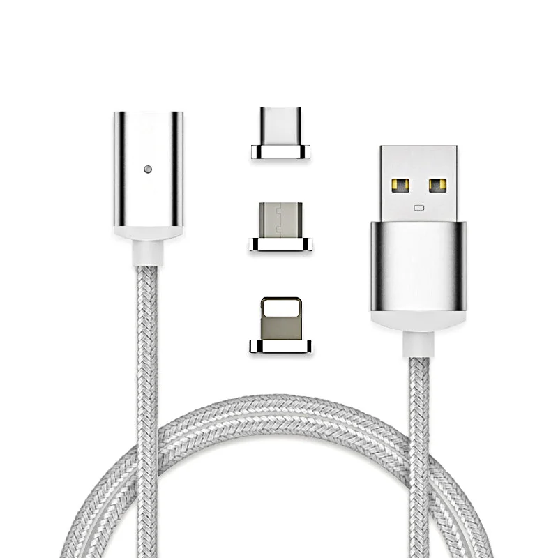 Один плюс 3 в одном Магнитный usb кабель зарядное устройство адаптер Универсальная