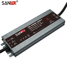 Sanpu LED адаптер питания 24 в 120 Вт 5A водонепроницаемый IP67 постоянное напряжение переменного тока в постоянный 24 вольт легкий трансформатор тонкий светодиодный драйвер 24 В постоянного тока