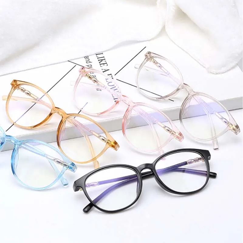 

Fashion Women Glasses Frame Men Eyeglasses Frame Vintage Round Clear Lens Glasses Optical Spectacle Frame