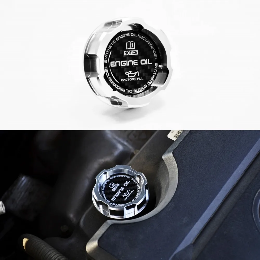 Silver Aluminum ENGINE Oil Cap FIT MAZDA MAZDASPEED MAZDA 2, MAZDA 3