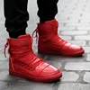 Top Quality Pu Leather Men High Top Shoe