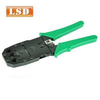 RJ45 crimping tool LS-315 RJ10(4p) rj11/12 6p RJ45 8p8C network cable crimper and cut tool amp network tools hand telecom tool 1