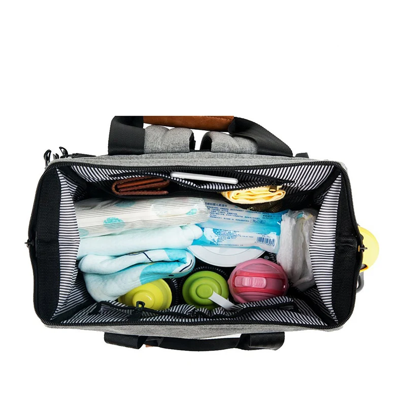 Diaper Bag Mummy Bag Nappy Changing Maternity Large Capacity Travel Backpack Baby Stroller Bags Mother Wetbag Baby Bag for Mum (5)