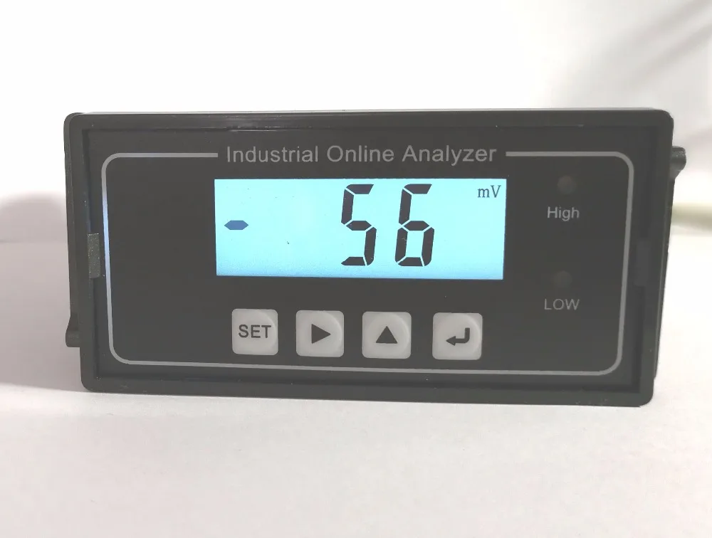ORP Redox controller monitor with 5M long ORP probe and 4