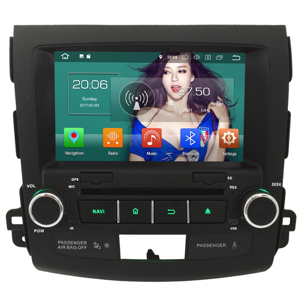 Discount KLYDE Octa Core Android 8 4GB RAM 32GB ROM Car DVD Player Radio For Peugeot 4007/Citroen C-Crosser 2007 2008 2009 2010 2011 2012 0