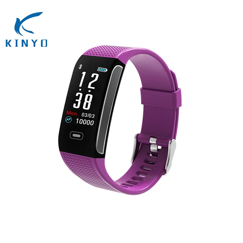 Пульсометр smartband водонепроницаемый ECG+ PPG умный Браслет кровяное давление умный Браслет сообщение напоминание длительное время ожидания лучшие подарки