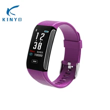 Пульсометр smartband водонепроницаемый ECG+ PPG умный Браслет кровяное давление умный Браслет сообщение напоминание длительное время ожидания лучшие подарки