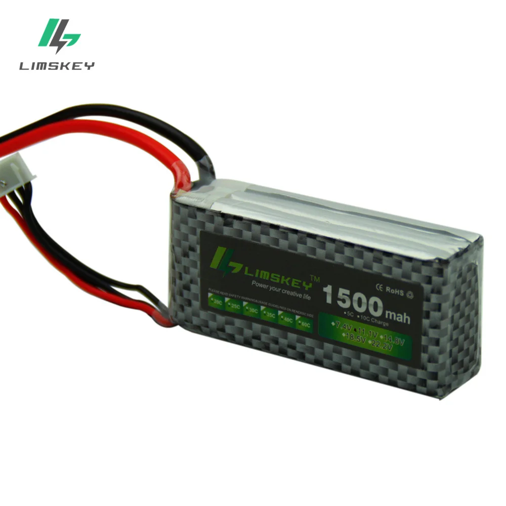Батарея Limskey POWER 3S 11 1 В 1500 мАч T/XT60 для модели летательного аппарата с